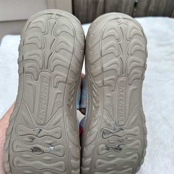 Skechers Women's Foamies Reggae Thong Sandals Floral Multicolor Casual Size 11 - Picture 7 of 8